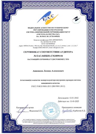 Сертификат ИСО 2022 - страница 4